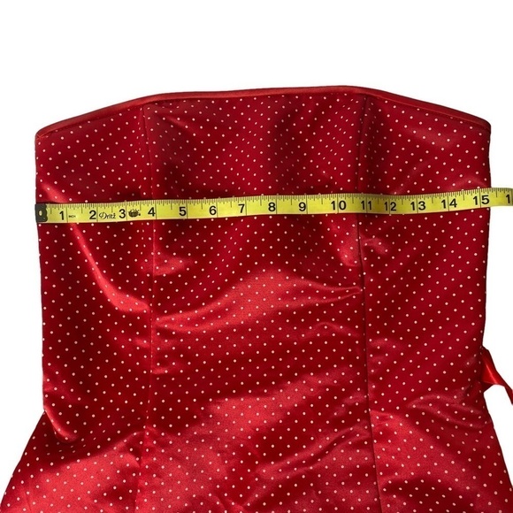 Jessica McClintock Vintage Strapless Dress. Size 7/8 - Picture 3 of 9